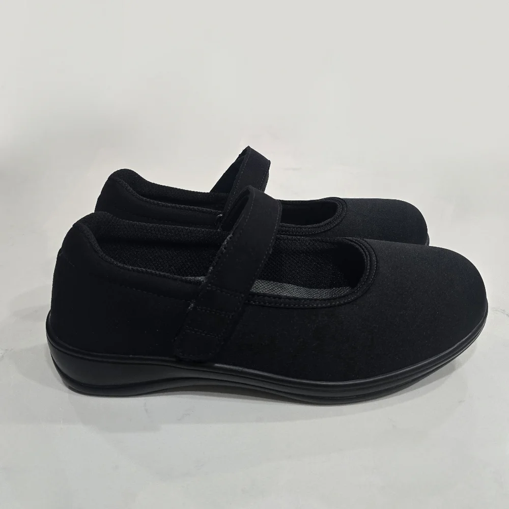 NWOT Orthofeet Springfield Adjustable Mary Jane Shoes Womens Size 12 - Picture 6 of 13